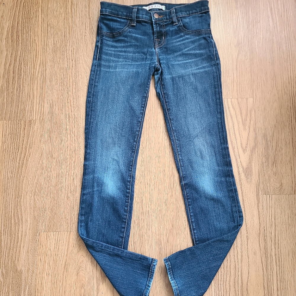 J Brand Jeans Midrise Skinny Slim Fit size 24 Womens